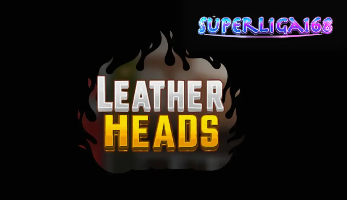 Tampilan visual slot Leatherheads dengan tema pemadam kebakaran neon